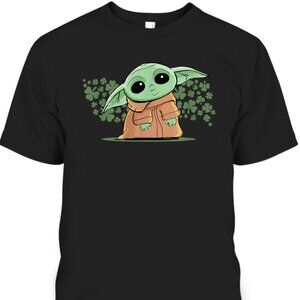 Baby Yoda Star Wars Mandalorian St Patricks Day Shirt 103